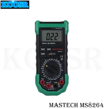 MASTECH MS8264 Цифровой мультиметр DMM AC/DC Вольт-ампер Res Cap Temp hFE тестер