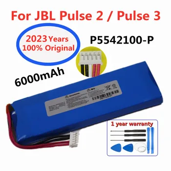 Новый Оригинальный Динамик-Динамик Аккумулятор Для JBL Pulse 2 Plus 3 Pulse3 Pulse2 P5542100-P 6000 мАч bluetooth Динамик Bateria + Инструменты
