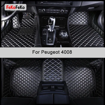 Автомобильные коврики FeKoFeKo на заказ для Peugeot 4008, автоаксессуары, коврик для ног