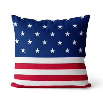 Новый наволочка с американским флагом на открытом воздухе, Патриотическая Декоративная наволочка, Наволочка на заказ