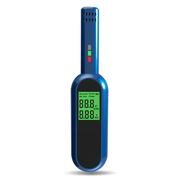 Алкотестер Alcohol Monitor Быстрый тест Высокоточный цифровой алкотестер Цифровой дисплей Тестер алкоголя в выдыхаемом воздухе DM604B