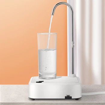 Автоматический небольшой питьевой фонтанчик Портативный перезаряжаемый водяной насос Smart Tray емкостью 1200 мАч с силиконовой трубкой для дома Кухни Офиса