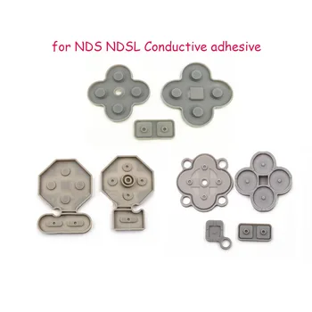 Высококачественная игровая консоль, Резиновая Проводящая накладка на кнопки для замены силиконовых кнопок NDS / NDSL / NDSI, запасные части для ремонта