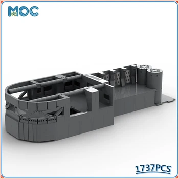 Строительный блок MOC Imperial Corridor System Мост Межзвездная модель, кирпичи, Строительная игрушка 