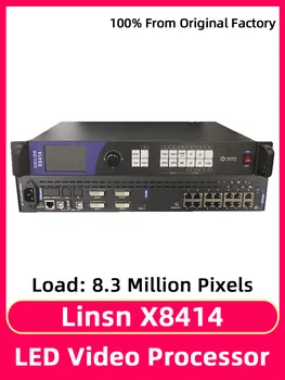 Контроллер видеопроцессора Linsn X8414 Поддерживает 4 * DVI-входа Для Внутреннего Полноцветного светодиодного Дисплейного Модуля Арендуемого светодиодного экрана Сцены