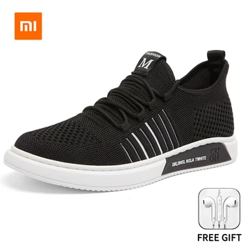 Xiaomi Youpin Casual Sneakers for Men Shoes Spring Summer Height Increasing Shoes for Men Повседневные кроссовки мужские Xiaomi
