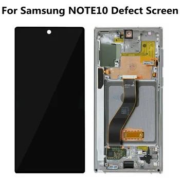 Для Samsung Note10 N970 Сенсорный ЖК-дисплей в сборе Оригинальный сенсорный экран Super AMOLED-дисплея