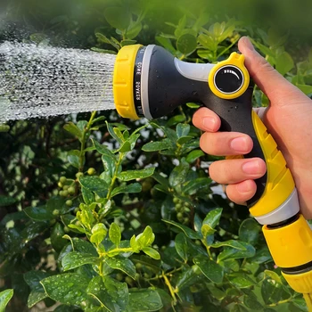 Распылитель воды высокого давления на газон Для садовой мойки в автомобиле, прочные ручные инструменты для полива, многофункциональный Для 10 режимов распыления