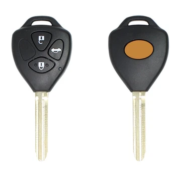 Дистанционный ключ Автомобильный дистанционный ключ для Xhorse XKTO03EN Универсальный провод с 3 кнопками для Toyota Style для инструмента VVDI Key