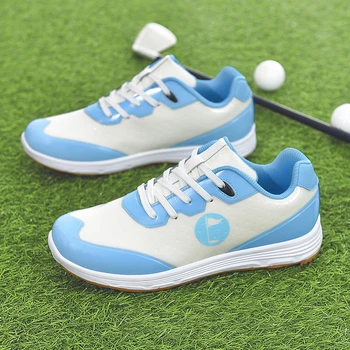 Высококачественная брендовая мужская и женская обувь для гольфа, противоскользящая обувь для гольфа chameleon, настоящая водонепроницаемая спортивная обувь