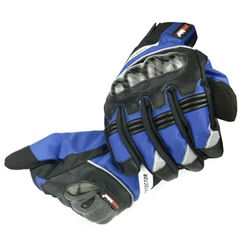 Зимние перчатки, мужские Мотоциклетные перчатки, Водонепроницаемые Ветрозащитные перчатки для мотокросса с сенсорным экраном, перчатки для мотокросса Moto Luvas