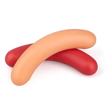 Милая анальная секс-игрушка для женщин, вагина, мягкая гладкая анальная пробка, хот-дог, Анальная пробка для массажа простаты, украшение для фаллоимитатора