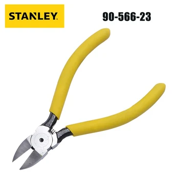 Stanley 90-566-23 Противоскользящее Тонкое Лезвие Электронных Ножных ножниц Плоскогубцы с Диагональной пластиковой насадкой 5 дюймов