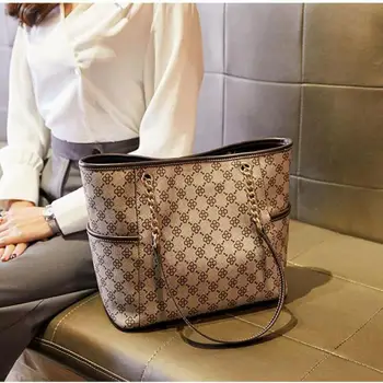 2023 Женская сумка-тоут, дизайнерские роскошные сумки с принтом, ведро большой емкости, простая женская сумка, женская сумка известного бренда