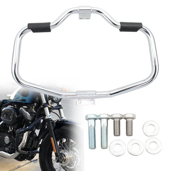Защита двигателя Буферные Аварийные Перекладины Защита Рамы Коленных Ножек Мотоциклетный Бампер Для Harley Sportster Roadster Iron XL1200 XL883