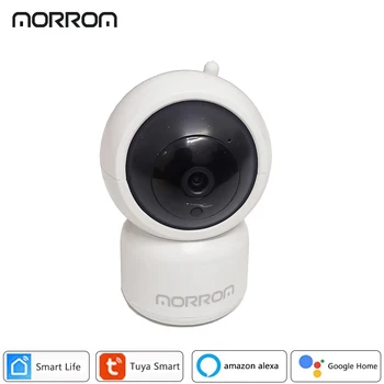 MORROM Tuya Smart Life IP-камера 1080P, 2-метровая беспроводная WiFi-камера, камера видеонаблюдения, работа с Alexa Google home