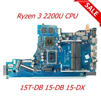 Nokotion L20668-001 L20668-601 EPV51 LA-G076P для HP 15T-DB 15-DB 15-DX Материнская плата ноутбука AMD Ryzen 3 2200U Процессор Radeon 530