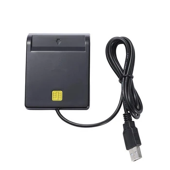 USB-считыватель смарт-карт для Банковских карт IC/ID EMV card Reader Высокого Качества для Windows 7 8 10 Linux OS USB-CCID ISO 7816