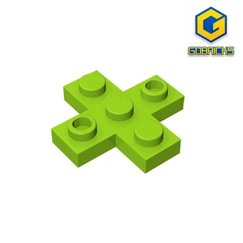 Gobricks GDS-710 Пластина 3x3 Крестовина совместима с 15397 детскими Образовательными строительными блоками 