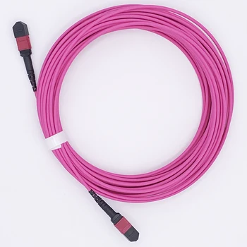 Волоконно-оптический кабель высокой плотности Om4 с 12-жильным разъемом Mtp, Магистральный кабель, Однорежимный патч-корд ММ