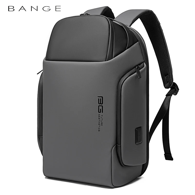2023 BANGE Новый Водонепроницаемый 15,6-Дюймовый Бизнес-Компьютерный Рюкзак USB-Интерфейс Для Зарядки Сумки Большой Емкости Мужской Рюкзак